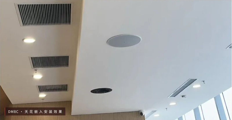 Bose-DM8C-天花嵌入安装效果图